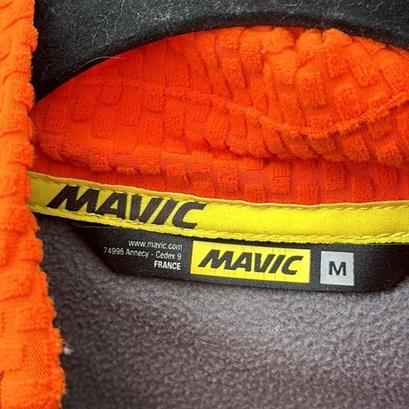 Mavic Cosmic Pro Soft Shell Jacket Ergozip Ergocuff Climavent Sz Medium - Picture 3 of 10